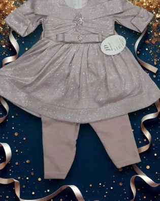 Elegant Occasion Dresses for Girls (4-6 Years) – Shiny Fabric Collection in Sheikhupura