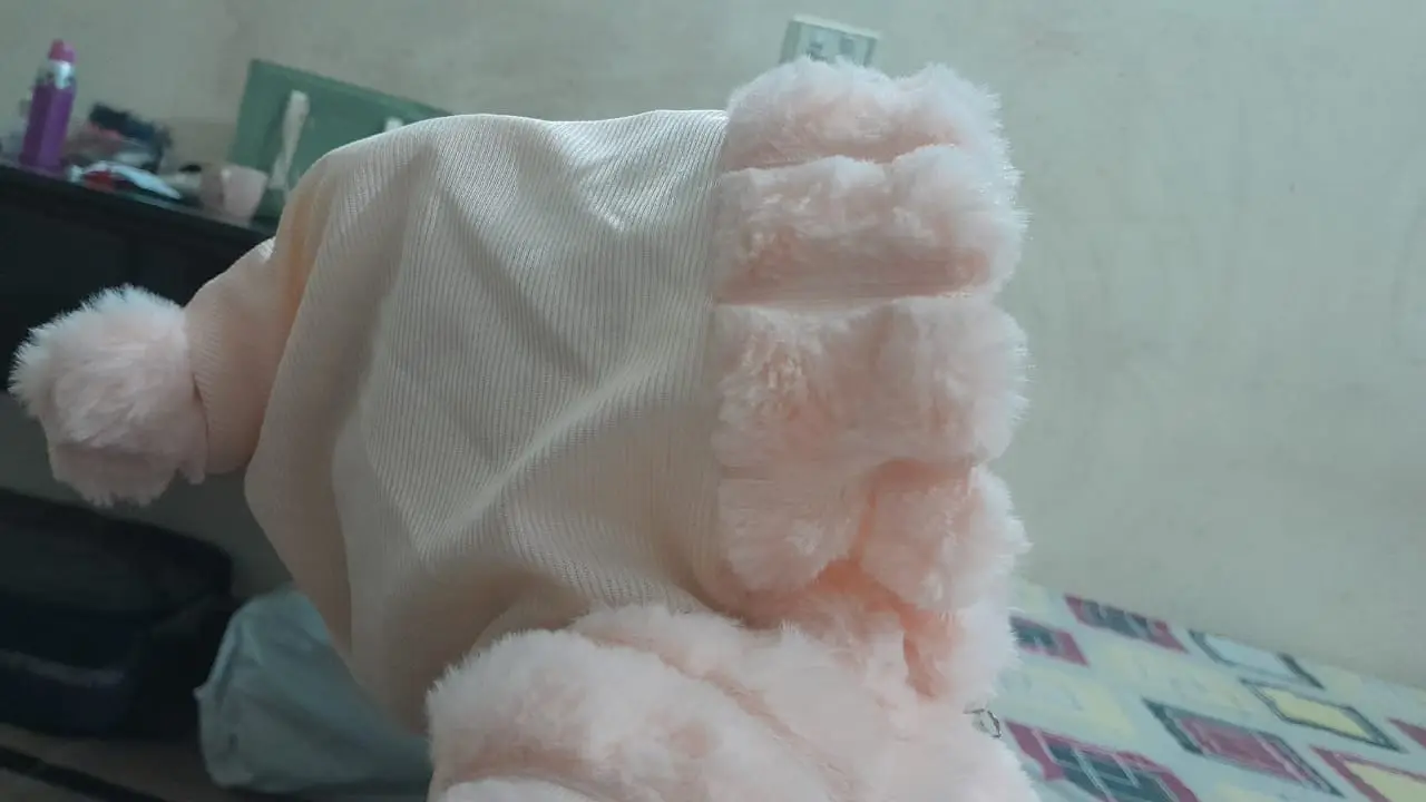 Soft Woolen Frock Hoodies for Baby Girls (0-1 Year) in Pakistan - Image 4