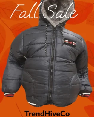 Warm & Waterproof Puffer Jackets for Kids (5-8 Years-BLUE) - Winter Collection in Pakistan