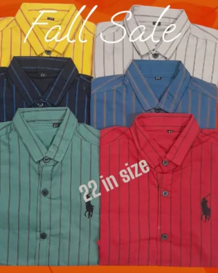 Trendy Cotton Polo Shirts for Kids – Multiple Colors With Size 22 Available!