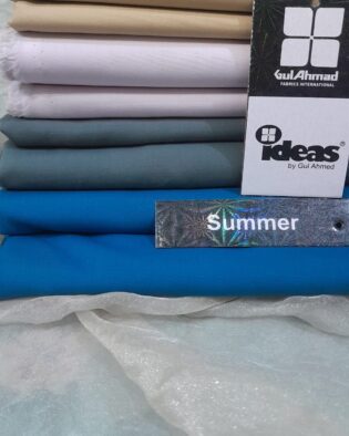 Gul Ahmed Wash & Wear Unstitched Suits – Now Available at TrendHiveCo!