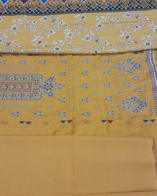 Asim Jofa's fully embroidered 3 pieces suit