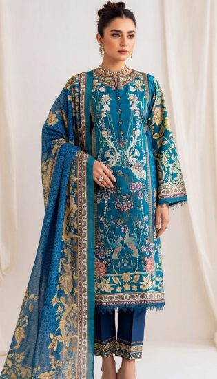 bonanza satrangi lawn sale unstitched for women available at online store in Sheikhupura