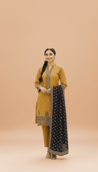 3 Pieces lawn suits for women and girls available in online store in Sheikhupura