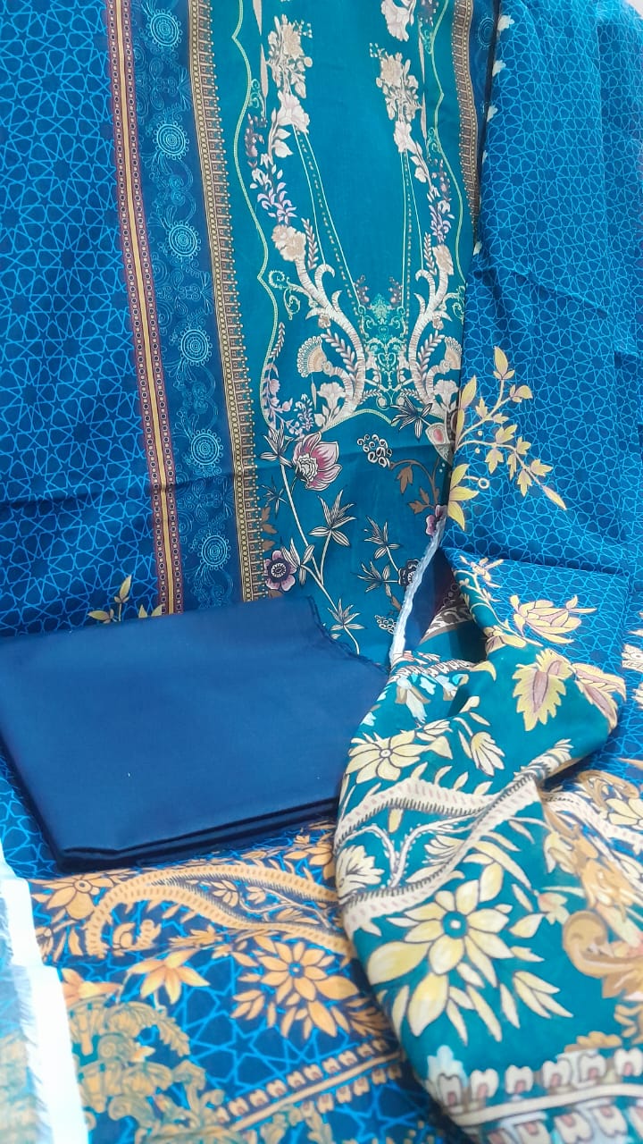 Bonanza satrangi-lawn at online store in Sheikhupura