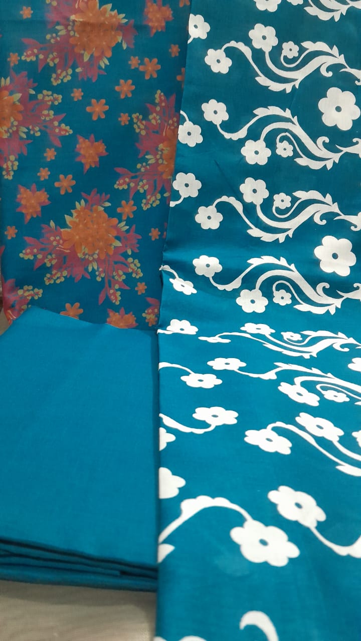 Alkaram Lawn Unstitched 3PC Suit –premium lawn suit online – Summer Collection 2025 | TrendHiveCo.pk - Image 2