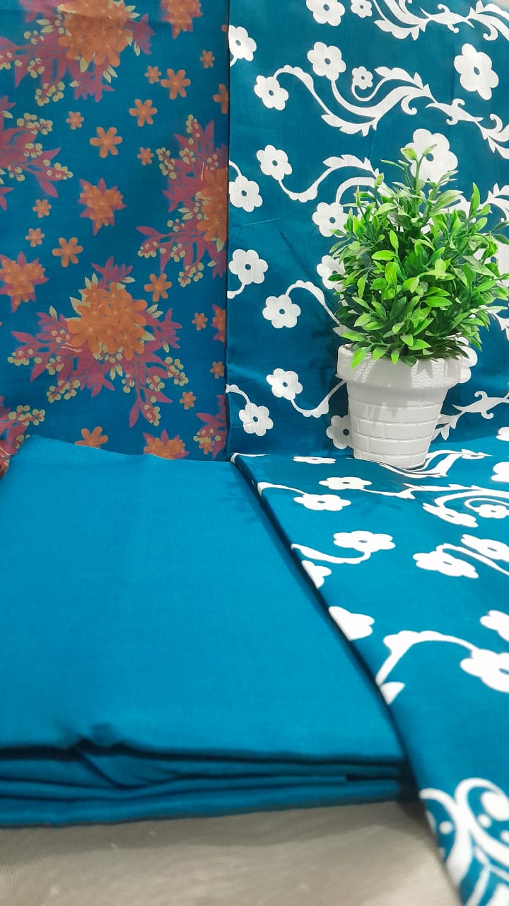 Alkaram Lawn Unstitched 3PC Suit –premium lawn suit online – Summer Collection 2025 | TrendHiveCo.pk - Image 3