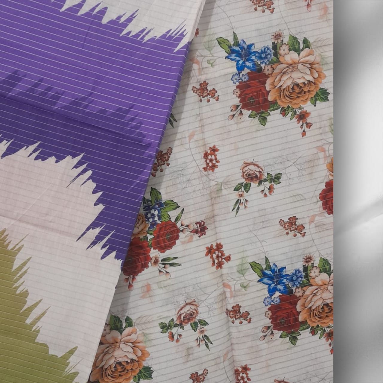 Luxury Lawn Suit for Women–online lawn suit sale – Maria B Inspired 3PC Fancy Dress | TrendHiveCo.pk - Image 2