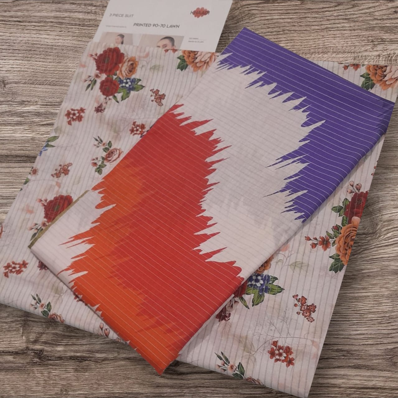 Maria B. Lawn Unstitched Suits – premium lawn suit online Pakistan