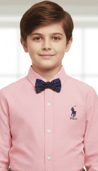 Pink boys shirt available online at online shopping store trendhiveco.pk