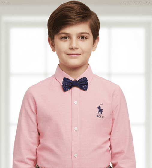 Pink boys shirt available online at online shopping store trendhiveco.pk