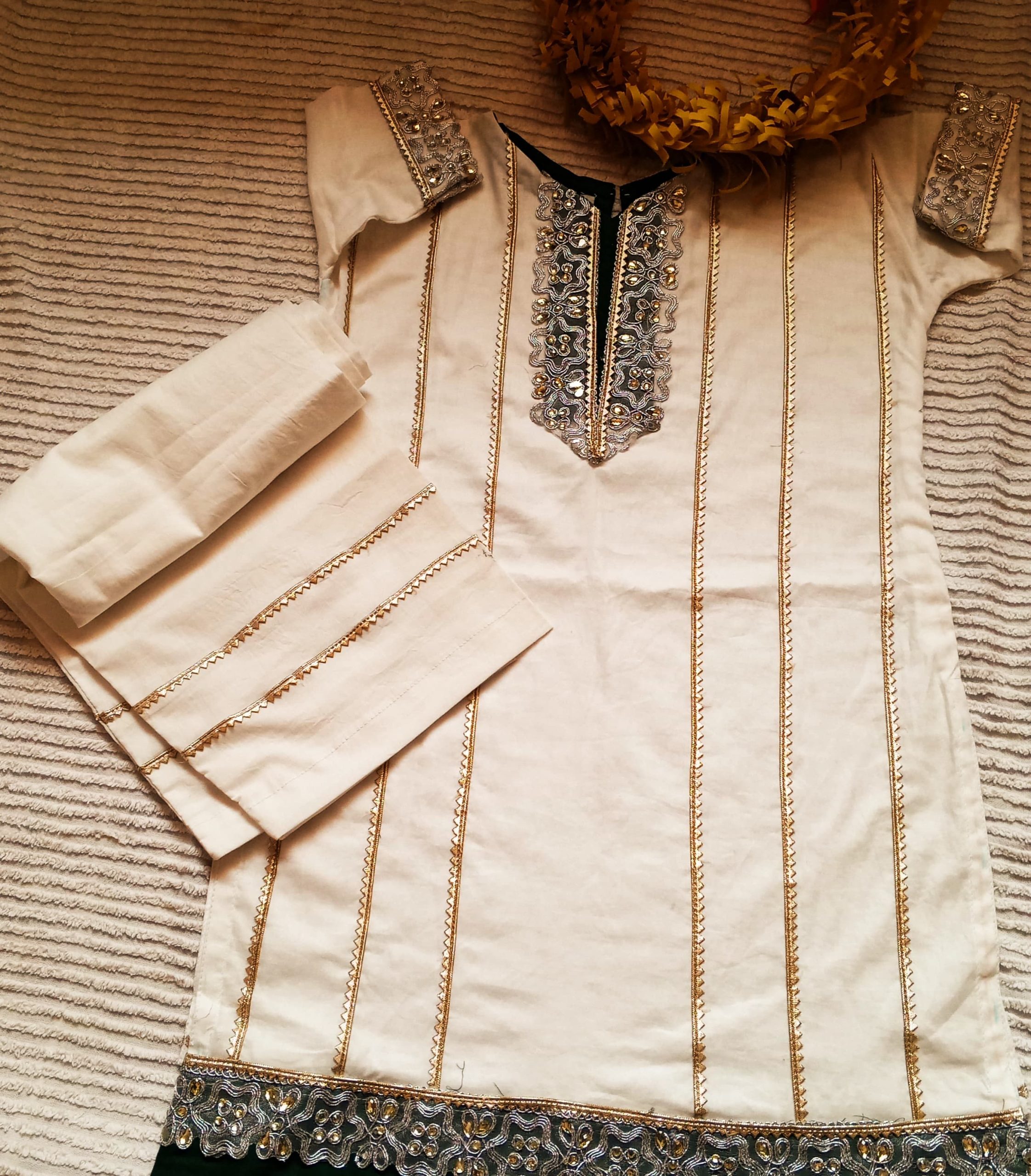 A Famous Kiddo's Closet Premium important Lawn Handmade Dress For Baby Girls - Online store in Sheikhupura - Image 6