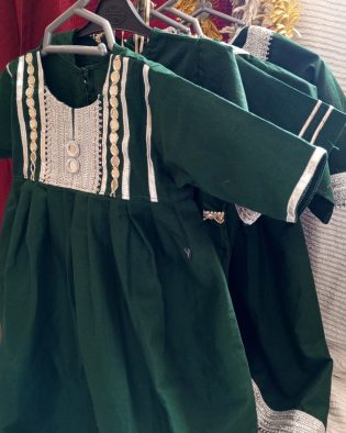 Imported lawn Stuff handmade embroidered suits for girls aged 1 to 10 years