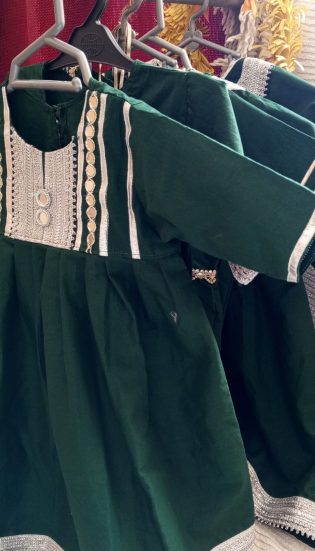 Imported lawn Stuff handmade embroidered suits for girls aged 1 to 10 years