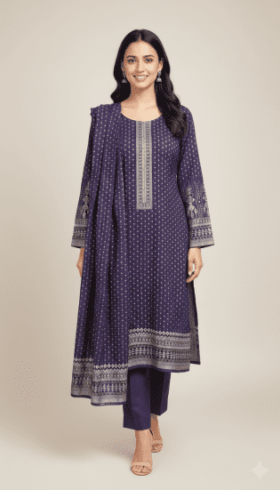 Best lawn suits for lasies and girls available at trendhiveco.pk online store