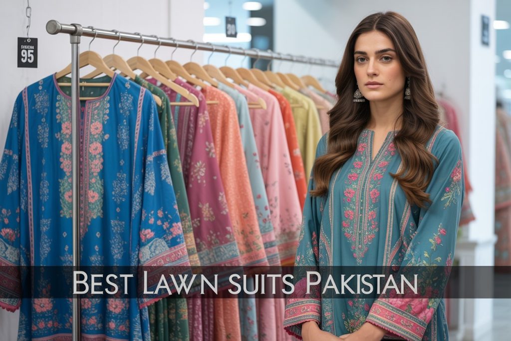 Best Lawn suits in Pakistan available at the online shopping store