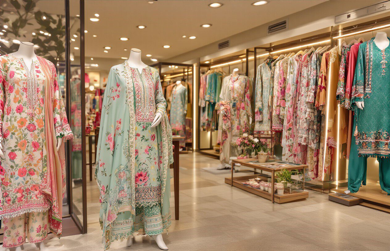 Premium quality, best lawn suits in Pakistan. adorable and smooth stuff.